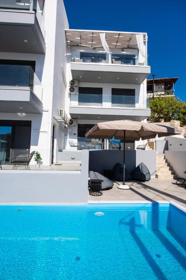 Kalipso & Nafsika Maisonettes Grey Diamond Vila Nikiana Exterior foto
