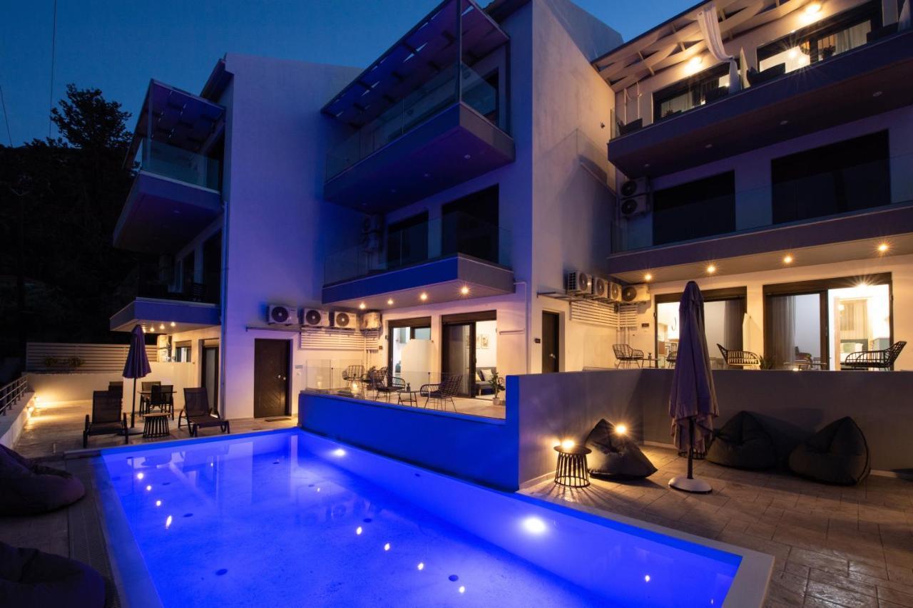 Kalipso & Nafsika Maisonettes Grey Diamond Vila Nikiana Exterior foto